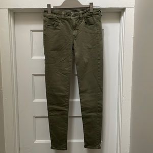 American Eagle green jeans